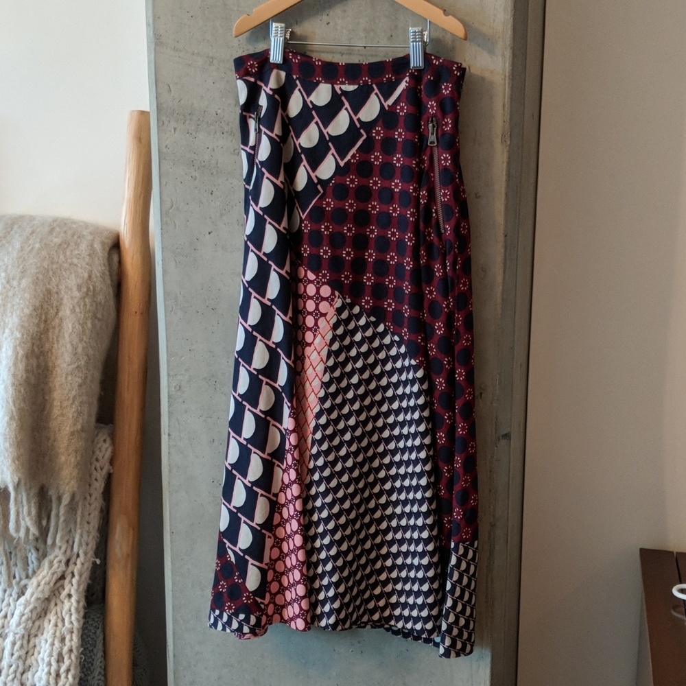 Beautiful anthro midi skirt